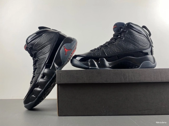 Cheap TBK Jordan 9 Air 302370-014 Bred Retro Patent 0713